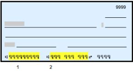 routing and account example image